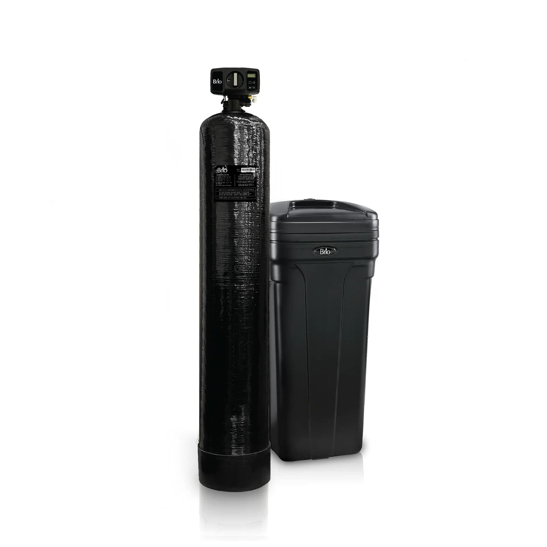Brio Whole House Water Softener System - 4+ Bathrooms - 64,000 Grains